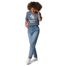 Load image into Gallery viewer, Conéctate con tu esencia Unisex organic cotton t-shirt