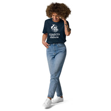 Load image into Gallery viewer, Conéctate con tu esencia Unisex organic cotton t-shirt