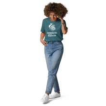 Load image into Gallery viewer, Conéctate con tu esencia Unisex organic cotton t-shirt