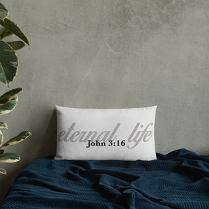 John 3:16 Premium Pillow