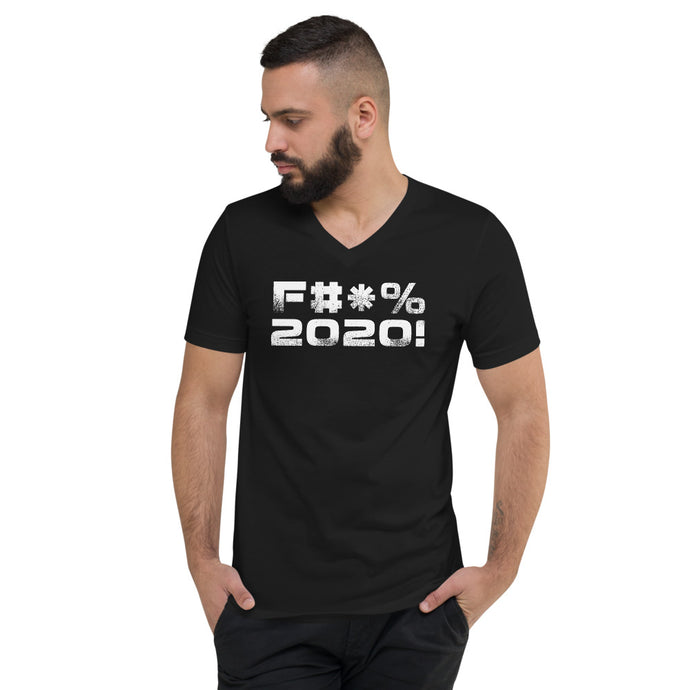 F#*% 2020 - Unisex Short Sleeve V-Neck T-Shirt