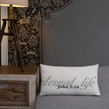 Load image into Gallery viewer, John 3:16 Premium Pillow