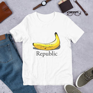 Yellow Banana Republic Short-Sleeve Unisex T-Shirt