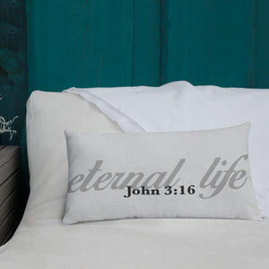 John 3:16 Premium Pillow