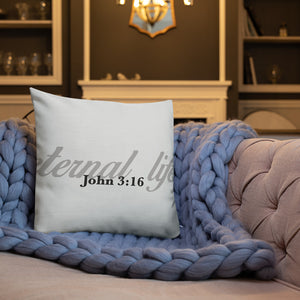 John 3:16 Premium Pillow