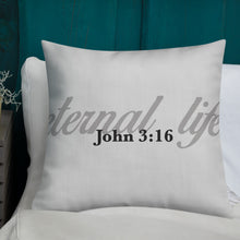 Load image into Gallery viewer, John 3:16 Premium Pillow