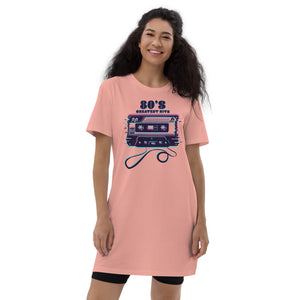 80's Greatest Hits - Organic cotton t-shirt dress