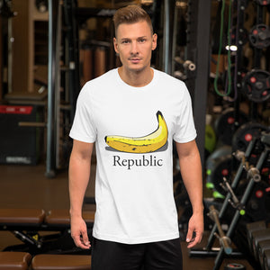 Yellow Banana Republic Short-Sleeve Unisex T-Shirt