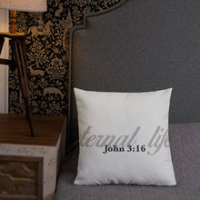 Load image into Gallery viewer, John 3:16 Premium Pillow