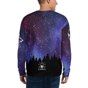 Alien abduction Unisex Sweatshirt