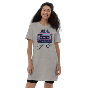 80's Greatest Hits - Organic cotton t-shirt dress