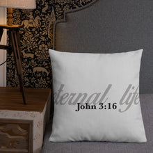 Load image into Gallery viewer, John 3:16 Premium Pillow