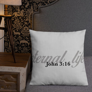 John 3:16 Premium Pillow