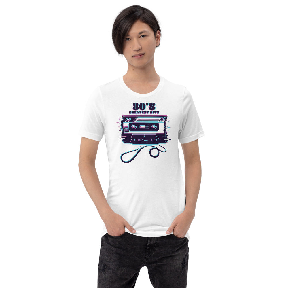 80's Greatest Hits - Short-Sleeve Unisex T-Shirt